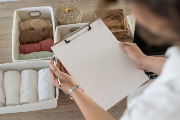 Home Organization Mockup
