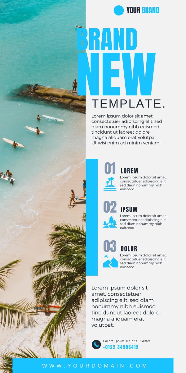 25 Roll-Up Banner Designs For Tiktok and Instagram Reels